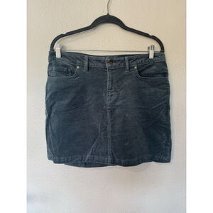 PATAGONIA Corduroy Mini Skirt Size 12 Fall Casual